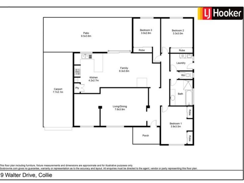 9 Walter Drive, Collie WA 6225