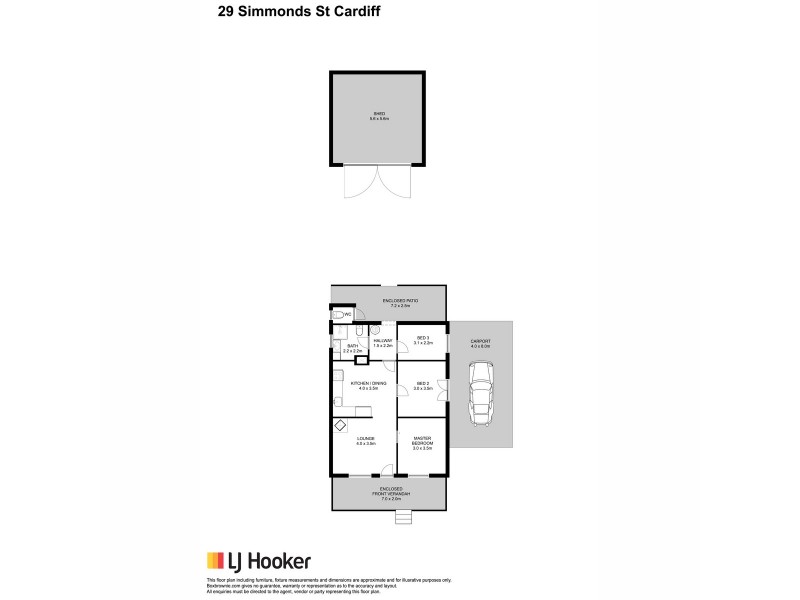24 & 29 Simmonds Street, Cardiff WA 6225 Floorplan