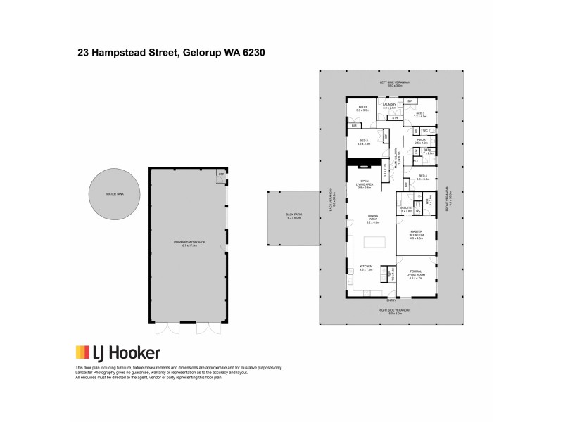 23 Hampstead Street, Gelorup WA 6230 Floorplan