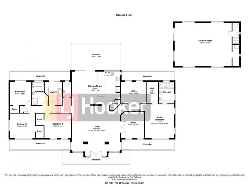 52 Tall Tree Crescent, Reinscourt WA 6280 Floorplan
