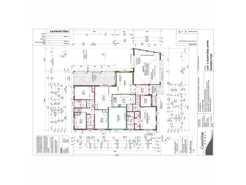 94 Santons Approach, Yalyalup WA 6280 Floorplan