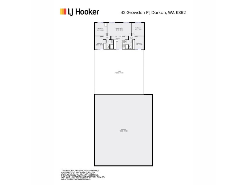 42 Growden Place, Darkan WA 6392 Floorplan