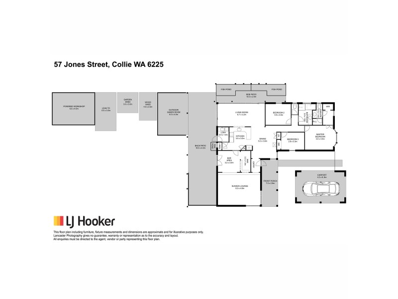 57 Jones Street, Collie WA 6225 Floorplan