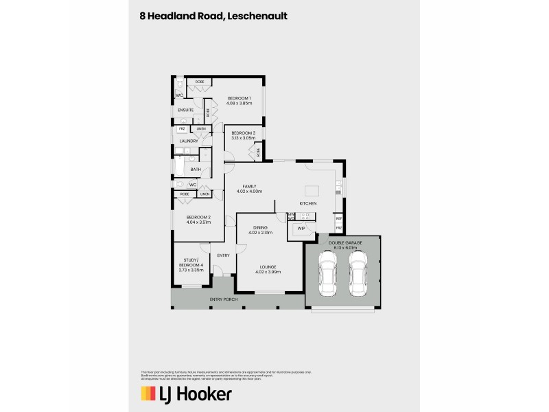 8 Headland Road, Leschenault WA 6233 Floorplan