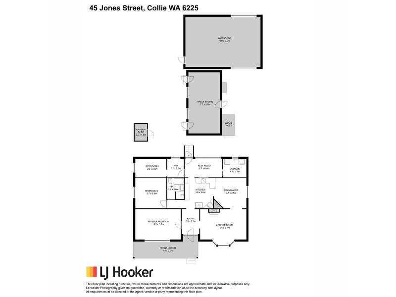 45 Jones Street, Collie WA 6225 Floorplan