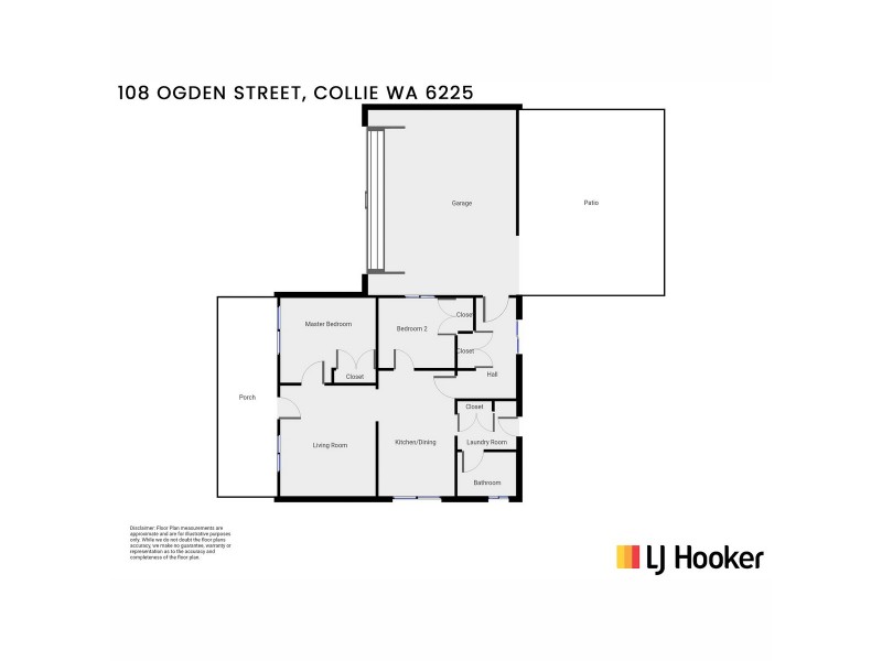 108 Ogden Street, Collie WA 6225 Floorplan