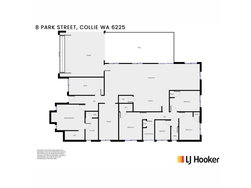 9 Park Street, Collie WA 6225 Floorplan