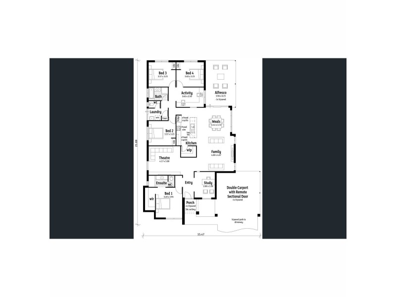 67 Millbridge Boulevard, Millbridge WA 6232 Floorplan