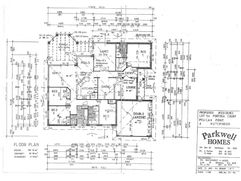 6 Portsea Court, Pelican Point WA 6230 Floorplan