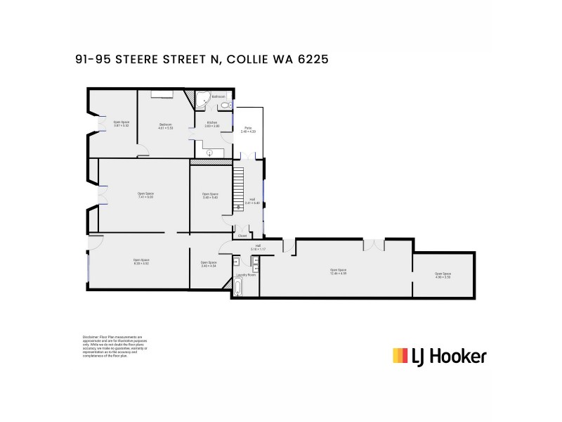 91-95 Steere Street, Collie WA 6225 Floorplan