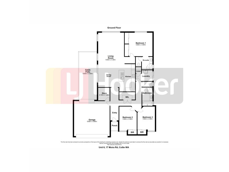 6/17 Moira Road, Collie WA 6225 Floorplan