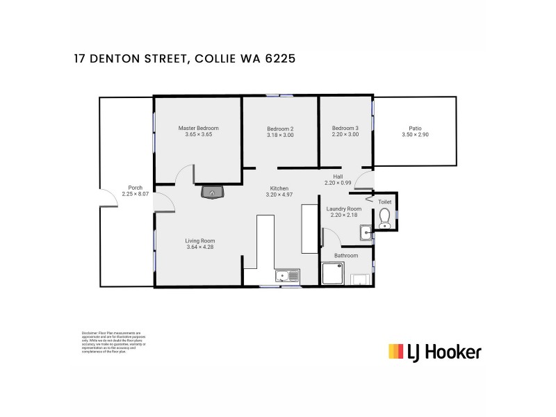 17 Denton Street, Collie WA 6225 Floorplan