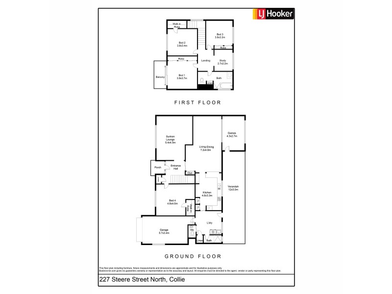 227 Steere Street, Collie WA 6225 Floorplan