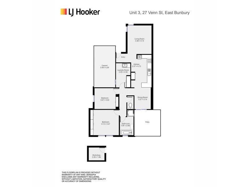 3/27 Venn Street, East Bunbury WA 6230 Floorplan