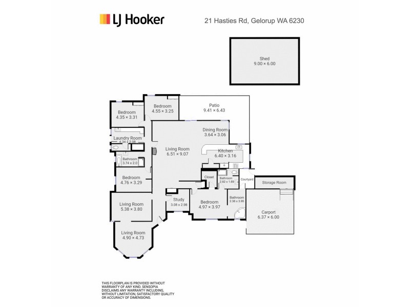 21 Hasties Road, Gelorup WA 6230 Floorplan