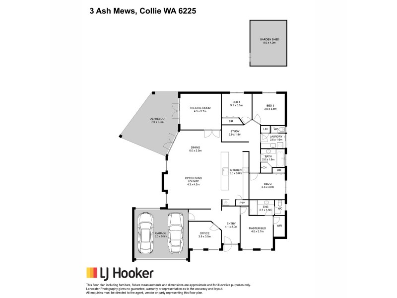 3 Ash Mews, Collie WA 6225 Floorplan