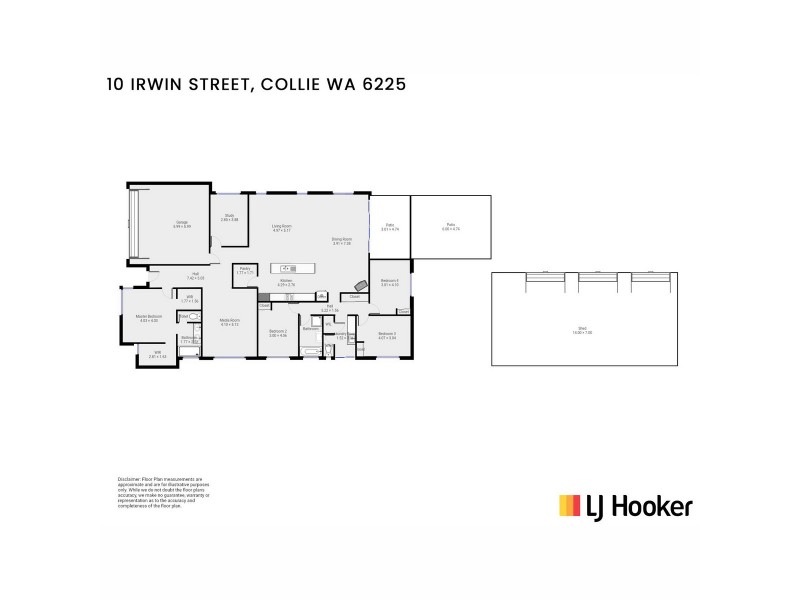 10 Irwin Street, Collie WA 6225 Floorplan