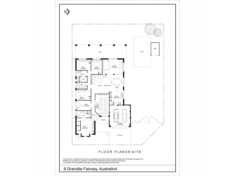 8 Grandite Fairway, Australind WA 6233 Floorplan