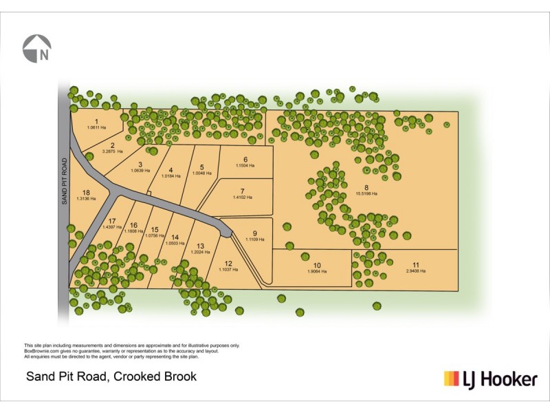 Lot 6/ Sand Pits Road, Crooked Brook WA 6236