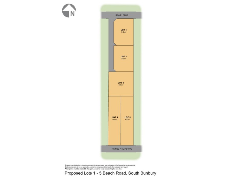 Proposed Lot 1/83 Beach Road, South Bunbury WA 6230
