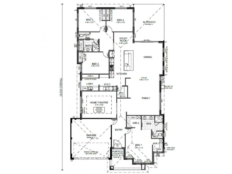 26 Waterville Road, Dunsborough WA 6281 Floorplan