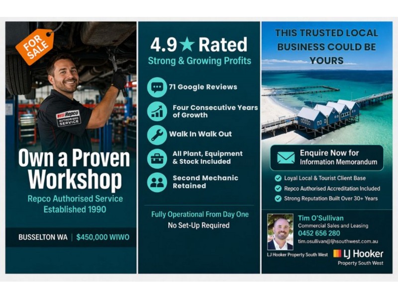 (Business) Busselton Auto Tech, Busselton WA 6280