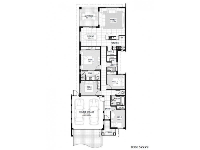 11A Quartz Drive, Australind WA 6233 Floorplan