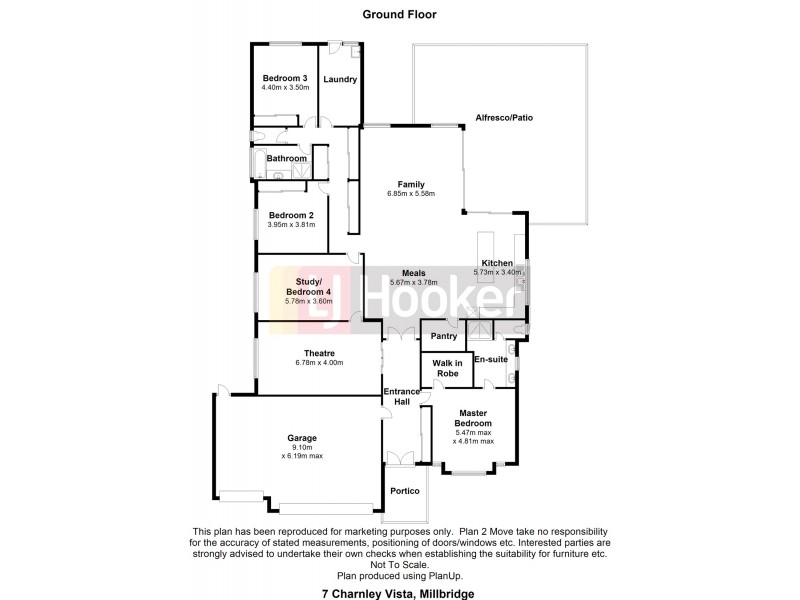 7 Charnley Vista, Millbridge WA 6232 Floorplan