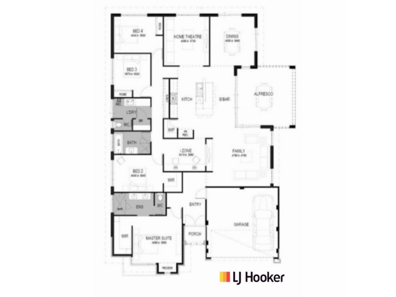 19 Colonna Street, Dalyellup WA 6230 Floorplan