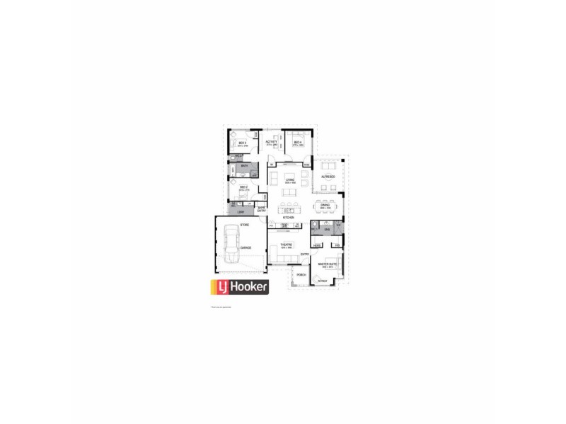 23 Colonna Street, Dalyellup WA 6230 Floorplan