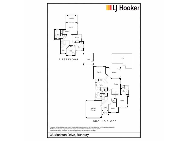33 Marlston Drive, Bunbury WA 6230 Floorplan