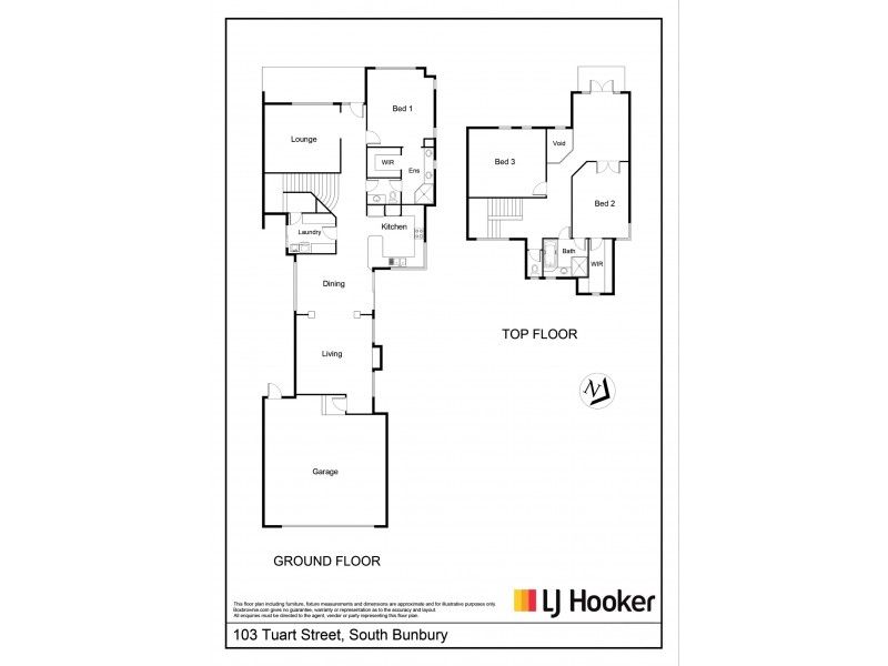 103 Tuart Street, South Bunbury WA 6230 Floorplan
