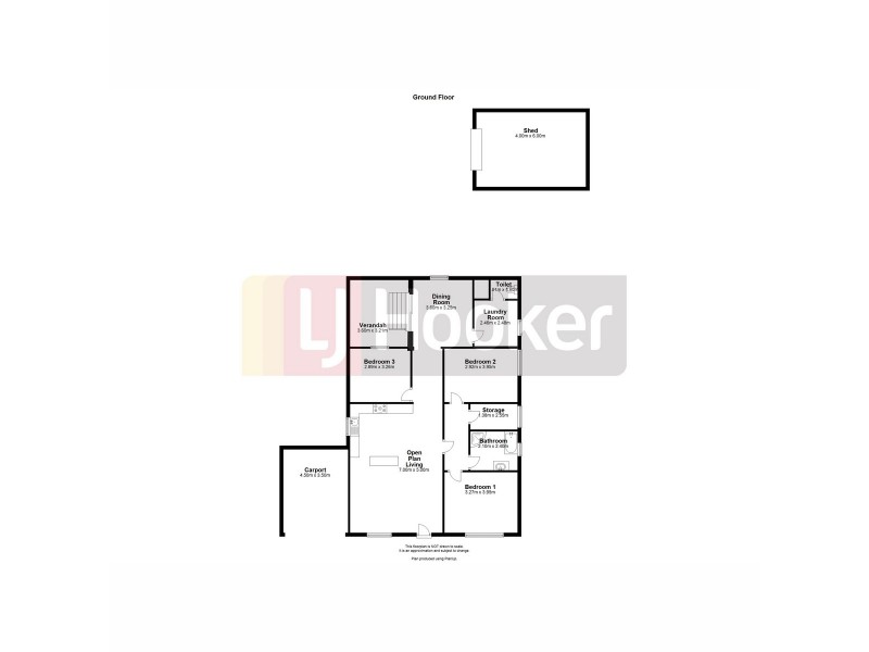 11 Ogden Street, Collie WA 6225 Floorplan
