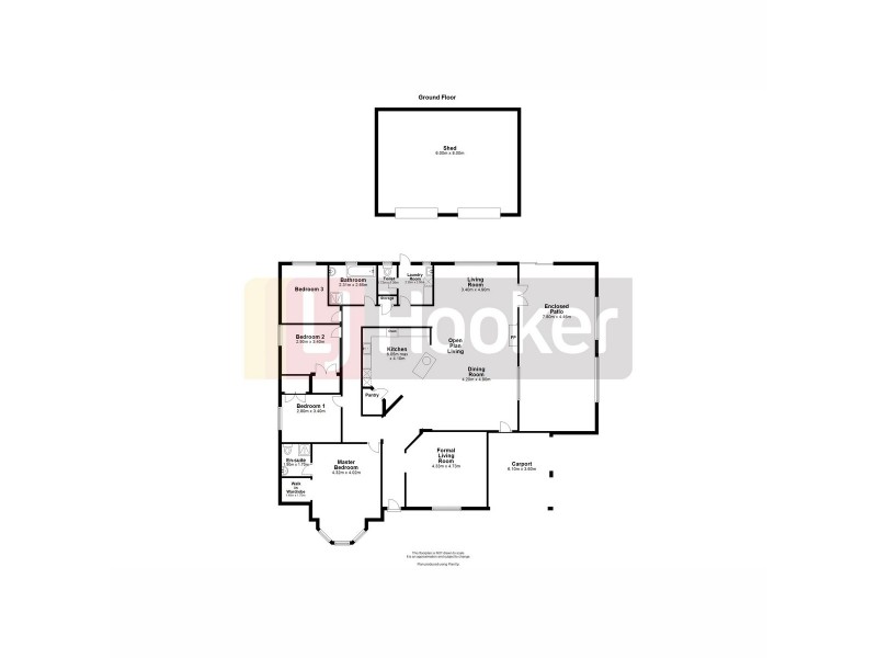 1B Robb Street, Collie WA 6225 Floorplan