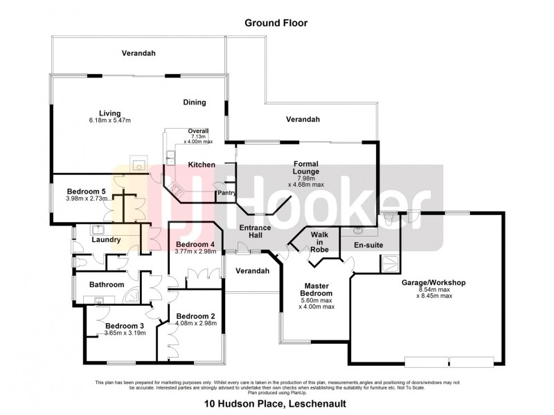 10 Hudson Place, Leschenault WA 6233 Floorplan