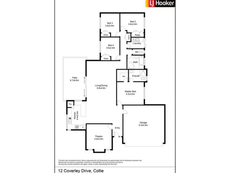 12 Coverley Drive, Collie WA 6225