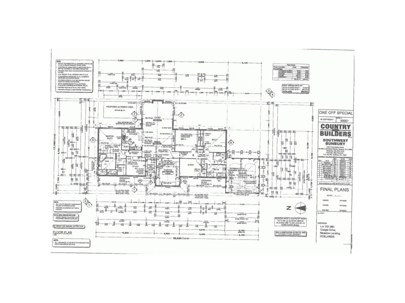 9 Craigie Drive, Roelands WA 6226 Floorplan