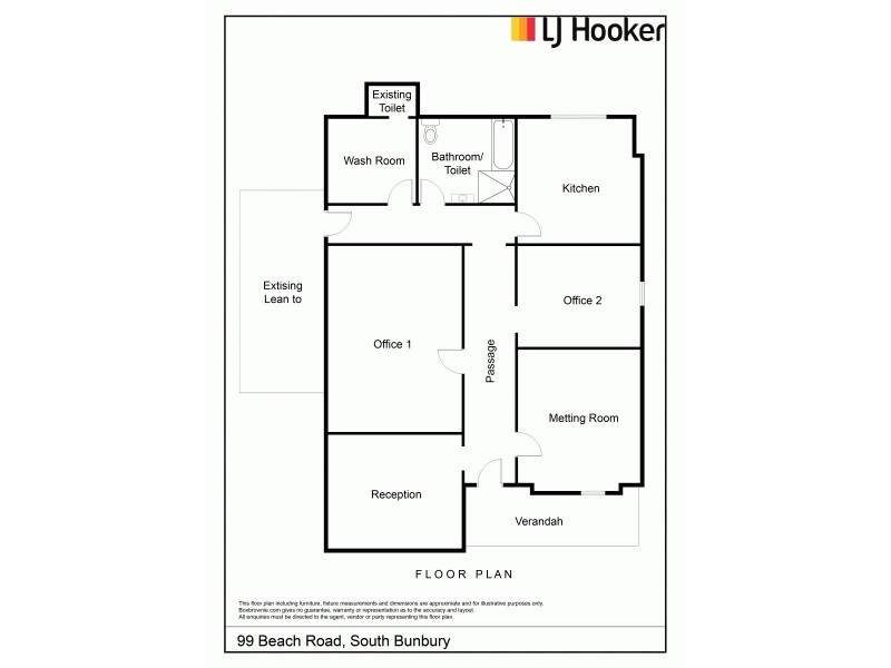 99 Beach Road, South Bunbury WA 6230 Floorplan