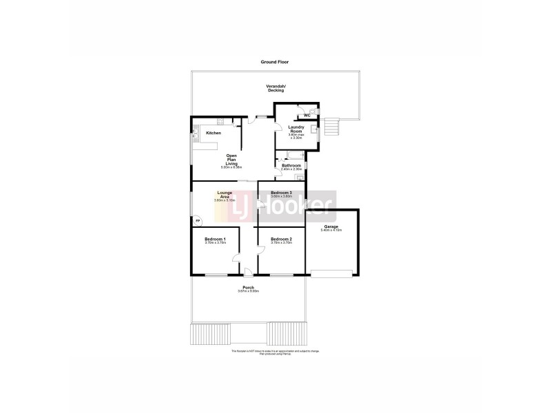 60 Deakin Street, Collie WA 6225 Floorplan