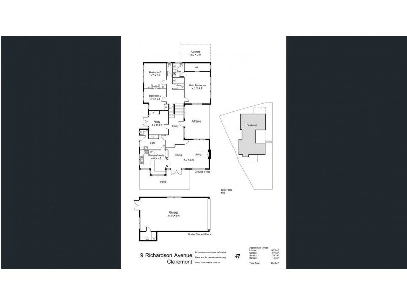9 Richardson Avenue, Claremont WA 6010 Floorplan