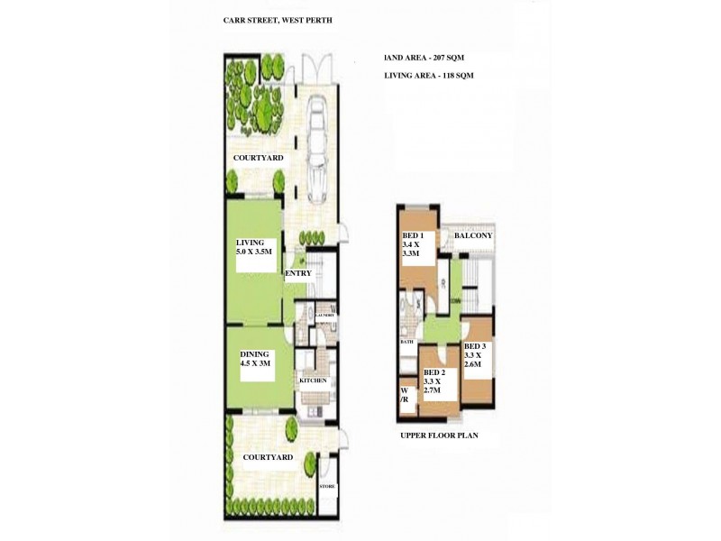 10/145-149 Carr Street, West Perth WA 6005 Floorplan