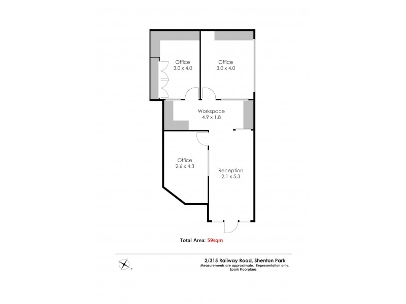 2/315 Railway Road, Shenton Park WA 6008 Floorplan