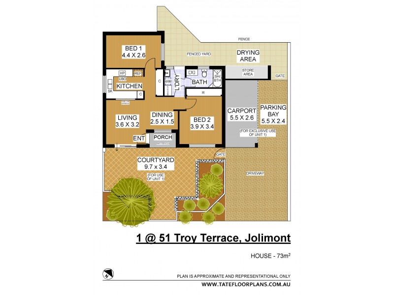 1/51 Troy Terrace, Jolimont WA 6014 Floorplan