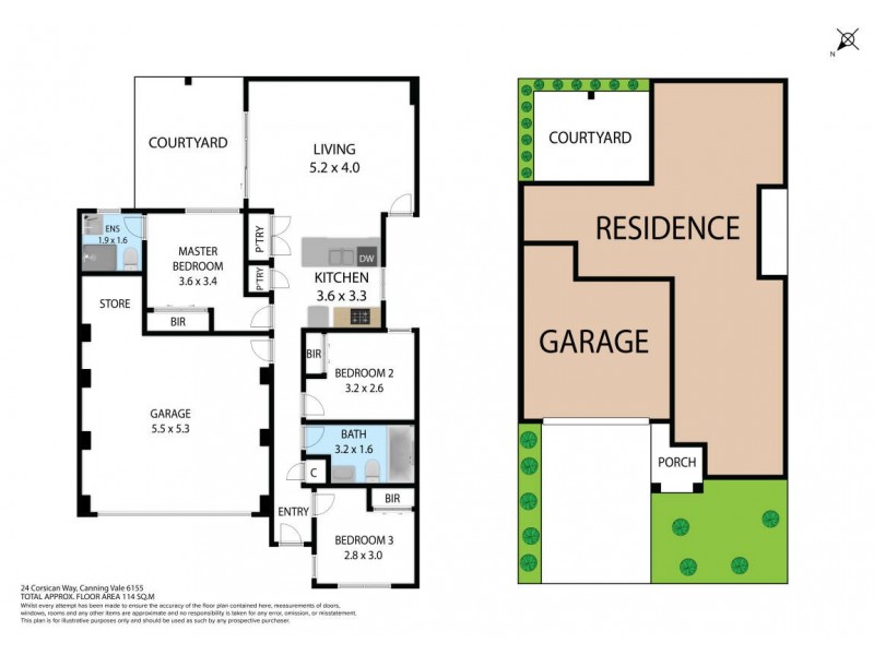 24 Corsican Way, Canning Vale WA 6155 Floorplan