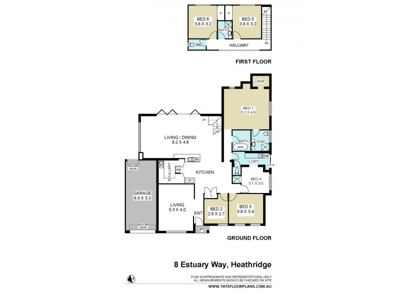 8 Estuary Way, Heathridge WA 6027 Floorplan