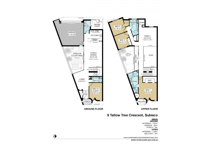 9 Tallow Tree Crescent, Subiaco WA 6008 Floorplan