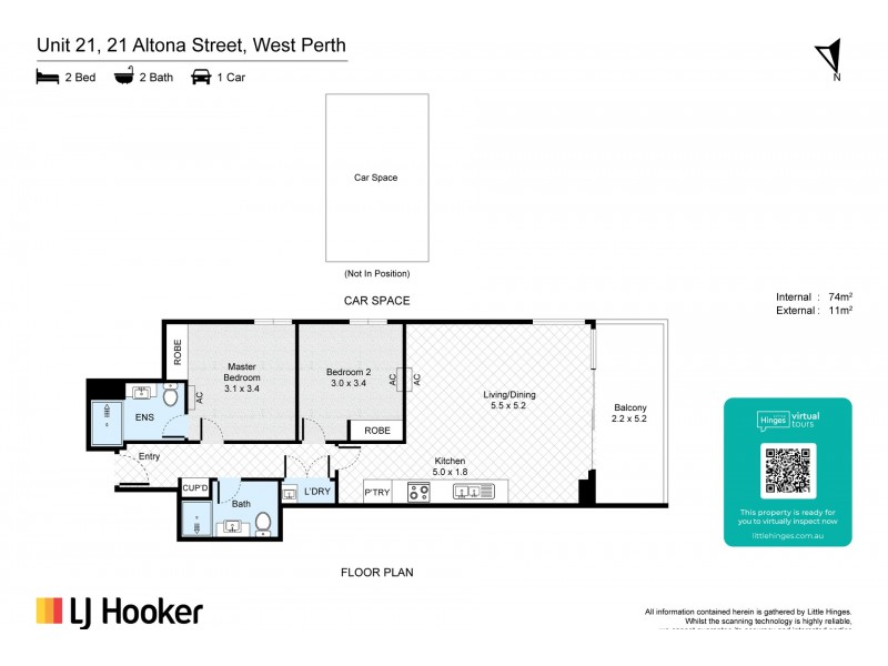 21/21 Altona Street, West Perth WA 6005