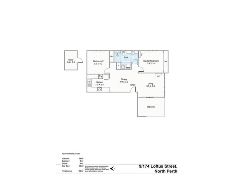 174 Loftus Street, North Perth WA 6006 Floorplan