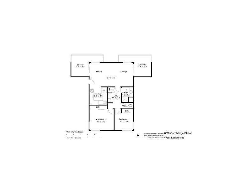 8/29 Cambridge Street, West Leederville WA 6007 Floorplan