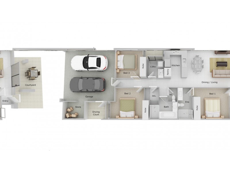 2/198 Hamilton Road, Spearwood WA 6163 Floorplan